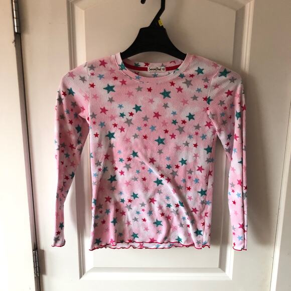 Emerson Road  Waffle PJ Set size XS Sketchy Star Tie Dye Whisperluxe $78 - Picture 1 of 16
